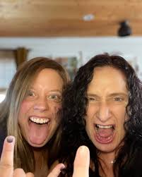 Happy Birthday to my song sista and partner Mystic Femmes! , Sharon Roach!  Luv ya my friend! Here's to us rockin' the world in 2025!!