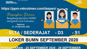 Maybe you would like to learn more about one of these? Lowongan Kerja Bumn Pt Taspen Persero Slta D3 Dan S1 Https Ppm Rekrutmen Com Taspen Youtube