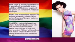 Happy pride month to all! Words Of Love And Celebration For Pride Month Channel Kindness