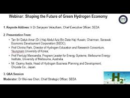 While sedc is a statutory body established under the laws of the state of sarawak, it also comes under the purview of the federal government of malaysia through the federal ministry of economic affairs (moea). Webinar On Shaping The Future Of Green Hydrogen Economy Youtube