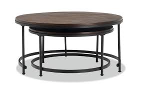 Coffee table, family furniture which settles in the living room. Hunter Nesting Coffee Tables Bob S Discount Furniture