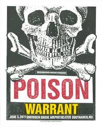 Poison Gigposter Gig Posters Poster Concert Posters