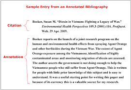 Annotated bib format  the bibliographic information: Examples Annotated Bibliography Wayne College Libguides At University Of Akron