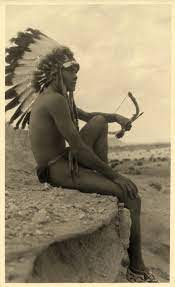 Maybe you would like to learn more about one of these? Tewa Pueblo With Plains Indian Headdress And Loincloth Native American Warrior Native American Indians Native American History