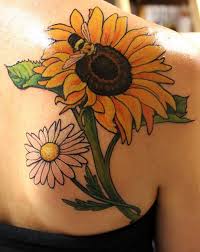 Sunflower tattoo, as many of flower tattoos, is a popular choose floral sleeve tattoo sunflower and peony tattoo full color tattoo by kelsey at ink ink in. 75 Vibrant And Inspirational Sunflower Tattoos