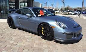 Ice Blue Metallic Porsche Colors
