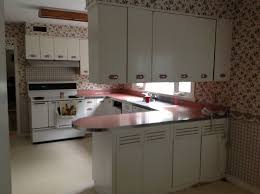 Vintage Retro Metal Kitchen Cabinets Geneva Mid Century 1952 Casas