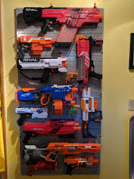 Gun hooks railroad spike gun rack hook rack hanger rack. Nerf Wall Cheap Toys Kids Toys