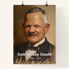Elegant Portrait of George Jay Gould: Financier & Railway Executive