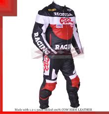Honda Cbr Racing Leather Motorcycle Full Suit Jacket Trouser All Sizes Ebay