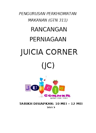 Arif innovator network (ain) telah didaftarkan pada ogos 2016. Contoh Kertas Kerja Rancangan Perniagaan Catering
