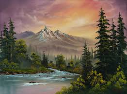 Image result for bob ross painter artwork