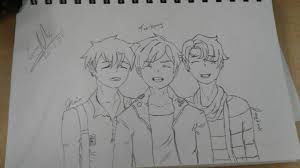 This is when bts did an interview for their japanese album in 2014. Should I Draw More K Pop Amino