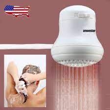 Instant Electric Hot Water Heater Shower Head 110v 120v Tankless Pool Cabin Hot Water Heater Water Heater Shower Heads