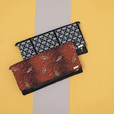 Black And White African Print Png Ankara Clutch Black White Handmade African Black And White Clutches African Print