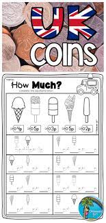 money sterling uk coins teaching money money math learning money