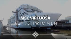 Msc virtuosa's namesake comes from the word virtuoso, meaning someone highly skilled in music. Msc Cruises Feiert Das Aufschwimmen Der Msc Virtuosa Youtube