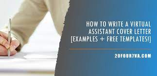 Administrative assistant cover letter example + tips. How To Write A Virtual Assistant Cover Letter Examples Free Templates 20four7va