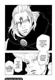Boruto Kashin Koji Identity Is Revealed And Isshiki True Form In 2020 Boruto Naruto Manga