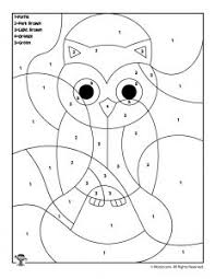 Preschool Color By Number Animal Coloring Pages Woo Jr Kids Activities Color by numbers is a great way to relax, develop your coloring skills and to release the creativity of your inner artist! number animal coloring pages