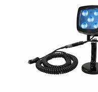 25W Blue LED Handheld Hunting Spotlight - 2250 Lumens - 12-24V DC -  Magnetic Base - IP67