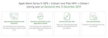 Maxis To Offer Apple Watch Series 5 Lte Support This December 13 Klgadgetguy