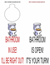 Free Printable Bathroom Occupied Sign Bathroom Door Sign Bathroom Printables Bathroom Signs