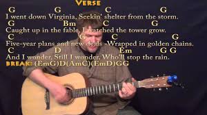 G em just got home from illinois. Lookin Out My Back Door Ccr Strum Guitar Cover Lesson With Chords Lyrics Youtube