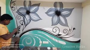 Maybe you would like to learn more about one of these? Wall Art Designs For Living Room Wall Painting Ideas Youtube