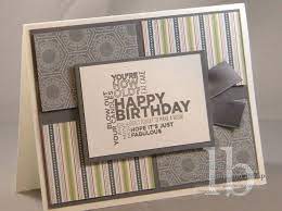Happy birthday garden painting flowers dragonfly w…. Masculine Birthday Card And Video Masculine Birthday Cards Birthday Cards Stamped Cards