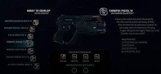 Mass Effect Andromeda Crafting Guide