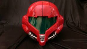 Metroid Prime Samus Helmet Inspired Replica Pre Order Samus Metroid Metroid Prime