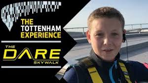 Tottenham hotspur have revealed images of the club's new stadium which is being built in north london. Tottenham Hotspur The Dare Skywalk Climbing On The Roof Of The Spurs Stadium Touching The Cockerel Youtube