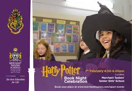 The novels chronicle the lives of a young wizard, harry potter. Years 3 4 Harry Potter Book Night Merchant Taylor S School