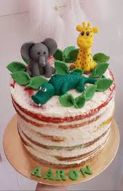 Jungle Rainbow Cake Gateau Multicolore Gateau Personnalise Desserts De Fete