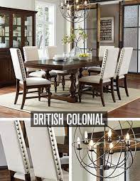 This Dining Set Is Influenced By British Colonial Style Yet Suits Modern Day Dining Colonial Dining Room British Colonial Dining Colonial Dining Room Furniture