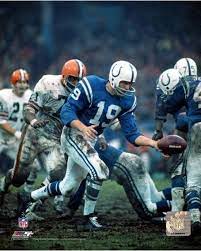 Johnny Unitas Baltimore Colts Nfl Drop Kick Action Photo Select Size Nflfootballplayers Johnny Unitas Baltimore Colts Colts Football