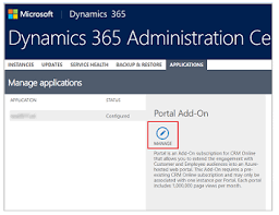 You can get to power in the portal admin center you can restart a portal, setup dns routing, enable temporary maintenance mode, enable sharepoint and powerbi. Verwalten Von Portalen Uber Das Power Platform Admin Center Power Apps Microsoft Docs