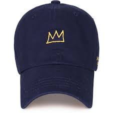 Jean Michel Basquiat Cotton Cute Crown Embroidery Curved Hat Baseball Cap Embroidered Hats Hats Cute Crown