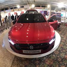 Kirmizi Sedan Milli Araba Car Vehicles