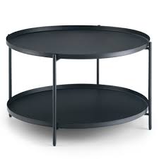 Rectangular black wood tray top coffee table (40 in. Tray Top Coffee Tables Target