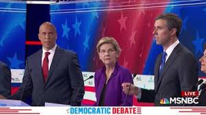 Mysterious 'nodding lady' at president trump's miami town hall identified. Democratic Debate S Instant Meme Cory Booker Gives Beto O Rourke A Little Side Eye Orlando Sentinel