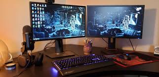 Anyway this is only software solution so you can use keyboard and/or mouse connected to one computer on both computers. How To Set Up Dual Monitors Pc Gamer