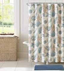 Amazon Com Yostev Starfish And Seashells Ivory Bathroom Fabric Shower Curtain With Hooks Unique 3d Printing Decorative Bathroom Accessories Water Proof Reinforced Metal Grommets 54x78 Inches Kitchen Dining