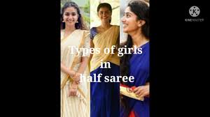 Dresses for girls,party dresses,2021 wedding dresses,prom dresses,maybe the best dress websites for women. Types Of Girls In Half Saree Girls Status Youtube