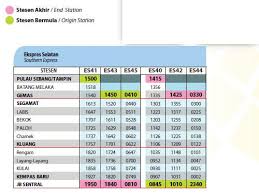 You will have to take the gemas to jb sentral shuttle train service for all stations south, as currently, the new dual electrified railway tracks that can carry the new fast ets trains is still under construction between gemas and johor bahru. Ktmb 03 2267 1200 On Twitter No Direct Train Frm Jb Sentral Kl Sentral Hv To Buy 2 Tickets Jb Sentral Gemas Ekspress Selatan Gemas Kl Sentral Ets Https T Co 4e42fkef8o