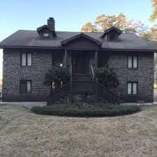 For more black houses and factory windows, see hardscaping 101: Black Brick House Brick Exterior House Black Brick House Dark Brick House Exterior