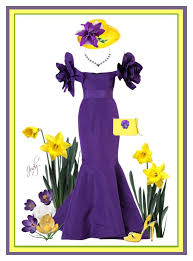 Colors Of Spring Purple Yellow