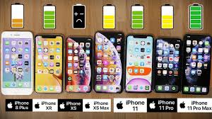 Ultimate Iphone 2019 Battery Comparison Iphone 11 Pro Max Vs 11 Pro 11 Xs Max Xs Xr And 8 Plus