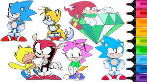 The place is quite clean and relaxing. Sonic Mania Coloring Pages Knuckles Mighty The Armadillo Amy Rose Tails Ray The Flying Squirrel Youtube